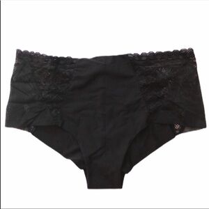 Victoria’s Secret Shortie Panties Size S Black Lace